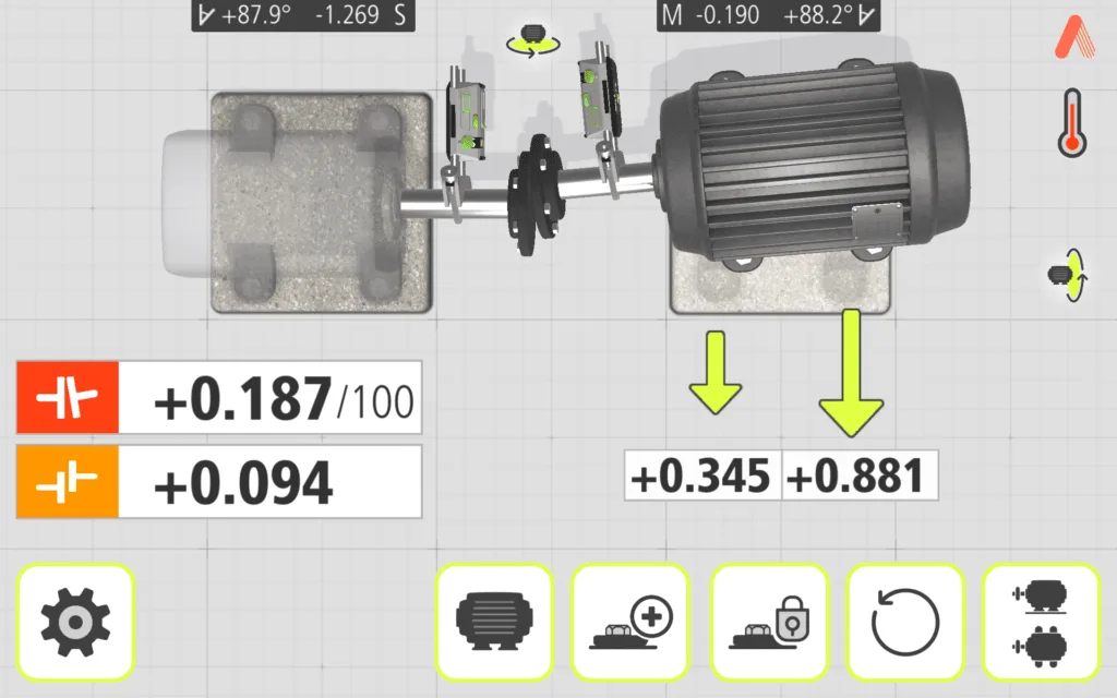 AT-400 Align 1-axis hor